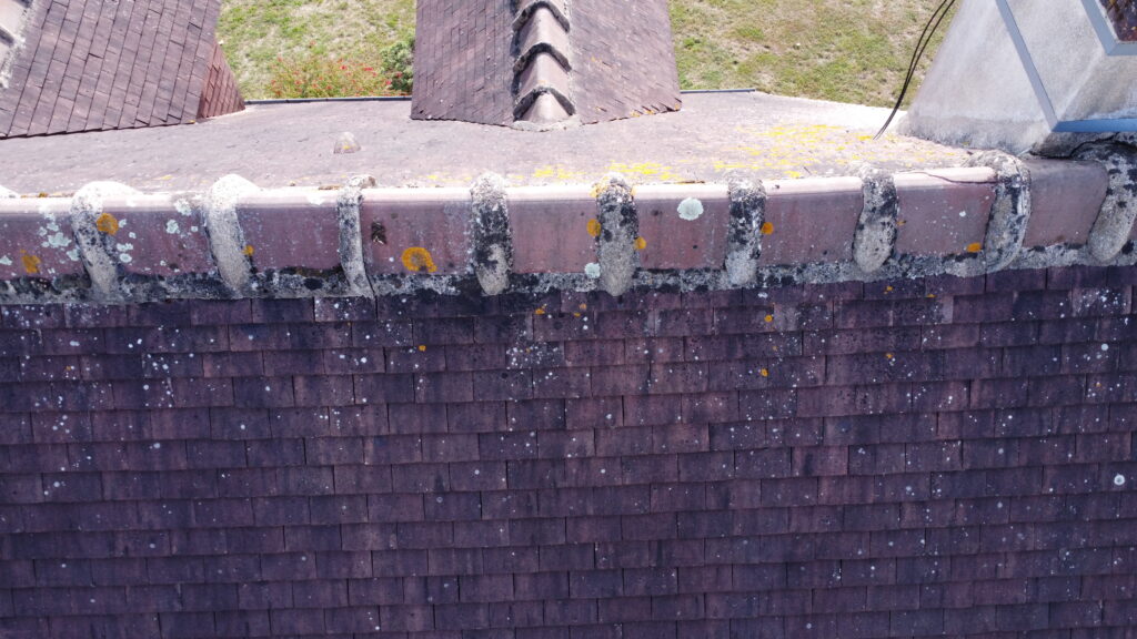 tuile faitière cassée